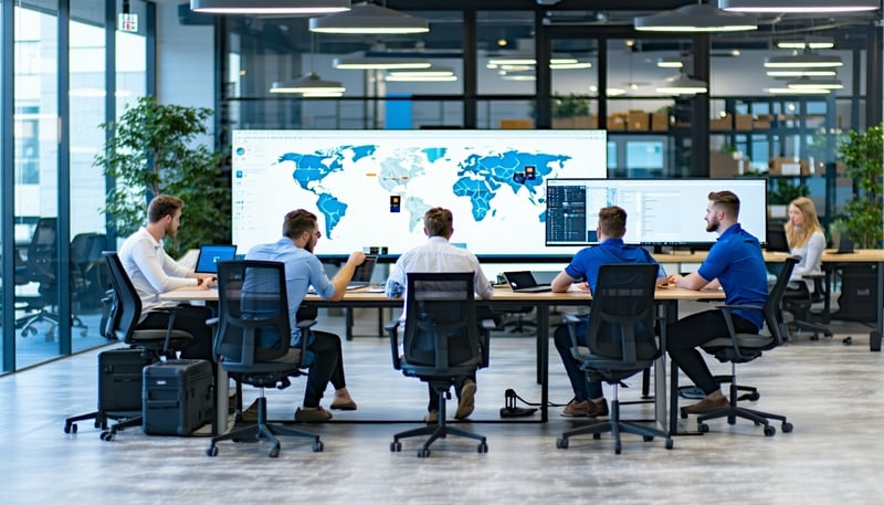 Valor Automation team collaborating on IT automation solutions